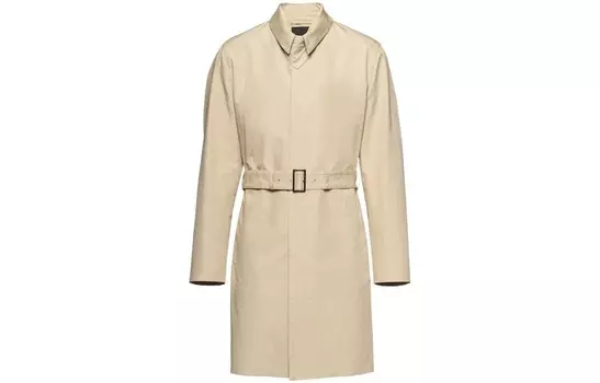 Пальто мужское бежевое Prada, бежевый
