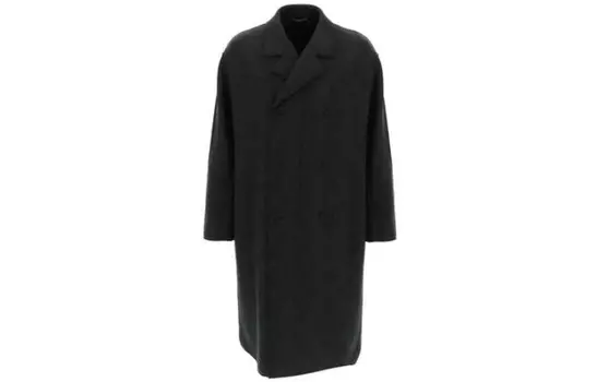 Пальто мужское черное Dior, черный