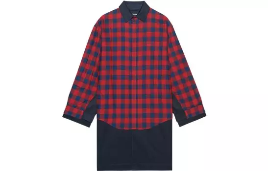 Пальто Мужское Красное Balenciaga, красный