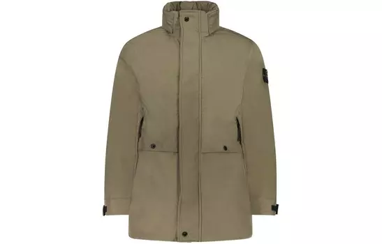 Пальто мужское Stone Island, зеленый
