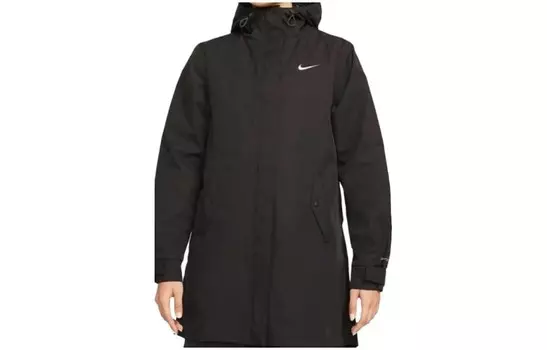 Пальто-парка женское черное Nike