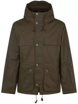 Пальто Re-Engineered Durham Barbour, зеленый