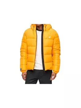Пальто regular fit Superdry, желтый
