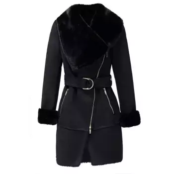 Пальто Salsa Jeans Shearling, черный