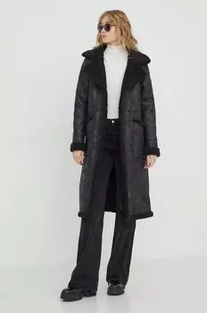 Пальто Superdry, черный