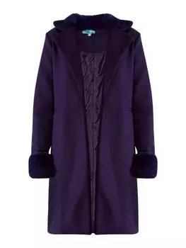 Пальто TOOCHE, цвет violet