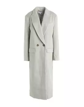 Пальто Topshop, светло-серый