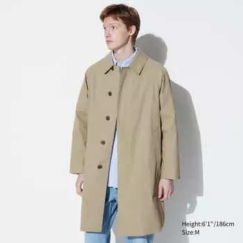 Пальто UNIQLO, бежевый
