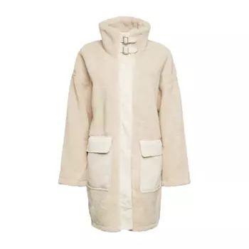 Пальто утепленное Esprit, бежевый