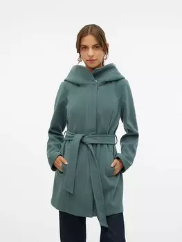 Пальто Vero Moda, цвет petrol