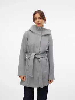 Пальто Vero Moda, серый