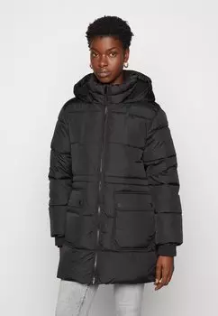 Пальто зимнее Gap, черный