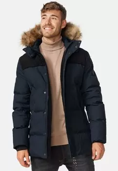 Пальто зимнее Indicode Jeans, черный