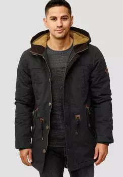 Пальто зимнее Indicode Jeans, черный