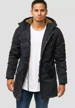 Пальто зимнее Indicode Jeans, синий