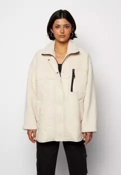 Пальто зимнее Monki, бежевый