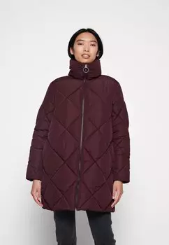 Пальто зимнее Monki, красный
