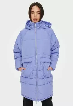 Пальто зимнее ONLY, васильковый