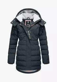 Пальто зимнее Ragwear дутое, синий