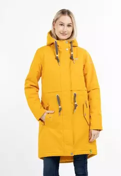 Пальто зимнее Schmuddelwedda, горчичный