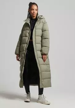 Пальто зимнее Superdry, хаки