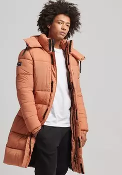 Пальто зимнее Superdry, карамельный