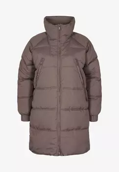 Пальто зимнее Zizzi, серо-фиолетовый