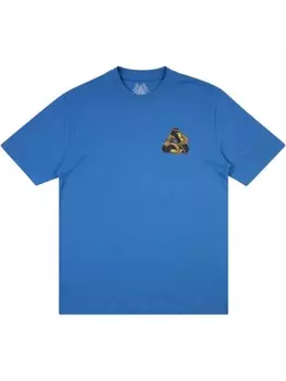 Palace футболка Hesh Mit Fresh, синий