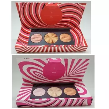 Палитра MAC Step Bright Up Extra Dimension Skinfinish Trio Medium/Deep или Light