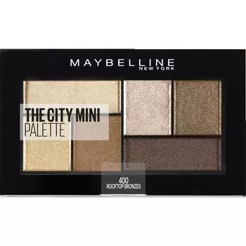 Палитра теней The City Mini № 400 Rooftop Bronzes Maybelline New York, 6 g