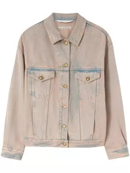 Palm Angels джинсовая куртка, розовый