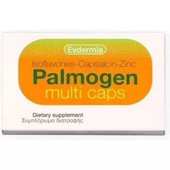 Palmogen Multi Caps — пищевая добавка для здоровья волос, 30 капсул Evdermia