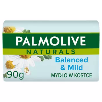 Palmolive Naturals Balanced&Mild мыло твердое с ароматом ромашки, 90 г