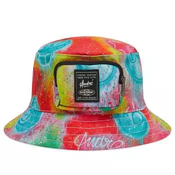 Панама Eastpak X Andr Saraiva Bucket Hat, цвет Fluo Clouds