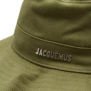 Панама Jacquemus Le Bob Artichaut, хаки