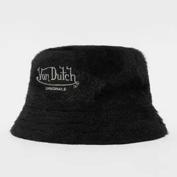 Панама Пушистая Von Dutch, цвет black