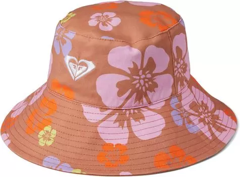 Панама Roxy Kate Bosworth Bucket Hat, цвет Sunburn Positivity Paradise