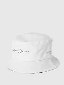 Панама с двусторонней функцией Fred Perry, белый