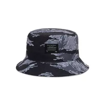 Панама-ведро BAPE Tiger Camo, черная