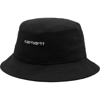 Панама WIP Script Carhartt WIP, черно-белый