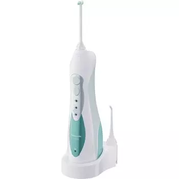 Panasonic EW1313G303 ирригатор с насадкой для ортодонтических аппаратов белый и зеленый, 1 шт.