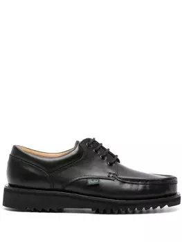 Paraboot лакированные топсайдеры Thiers, черный