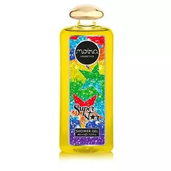 Парфюмированный гель для душа Super Star 400мл, moira cosmetics