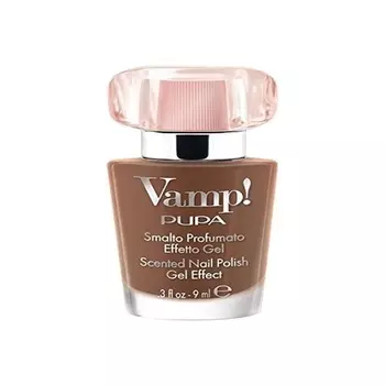 Парфюмированный лак для ногтей Vamp Gel Effect 105 Tender Nude, Pupa