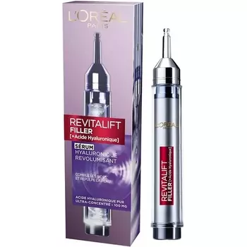Paris Revitalift Filler Сыворотка против старения, дневной объем, с гиалуроновой кислотой, 16 мл, L'Oreal