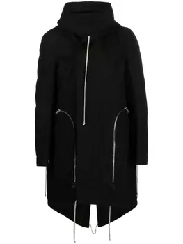 Парка Bauhaus Fishtail Rick Owens, черный