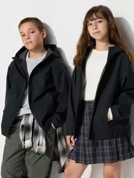 Парка Blocktech Uniqlo, цвет 09 черный