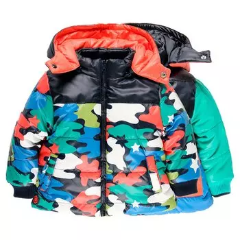 Парка Boboli Recycled Technical Fabric, разноцветный