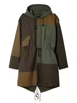 Парка Desigual Between-Seasons Parka, зеленый