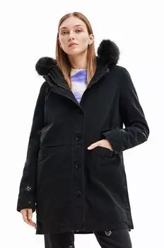 Парка Desigual, черный